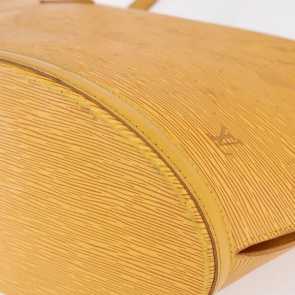 LOUIS VUITTON Epi Saint Jacques Shopping Bag Yellow M52269 LV Auth 149155 - Picture 4 of 16